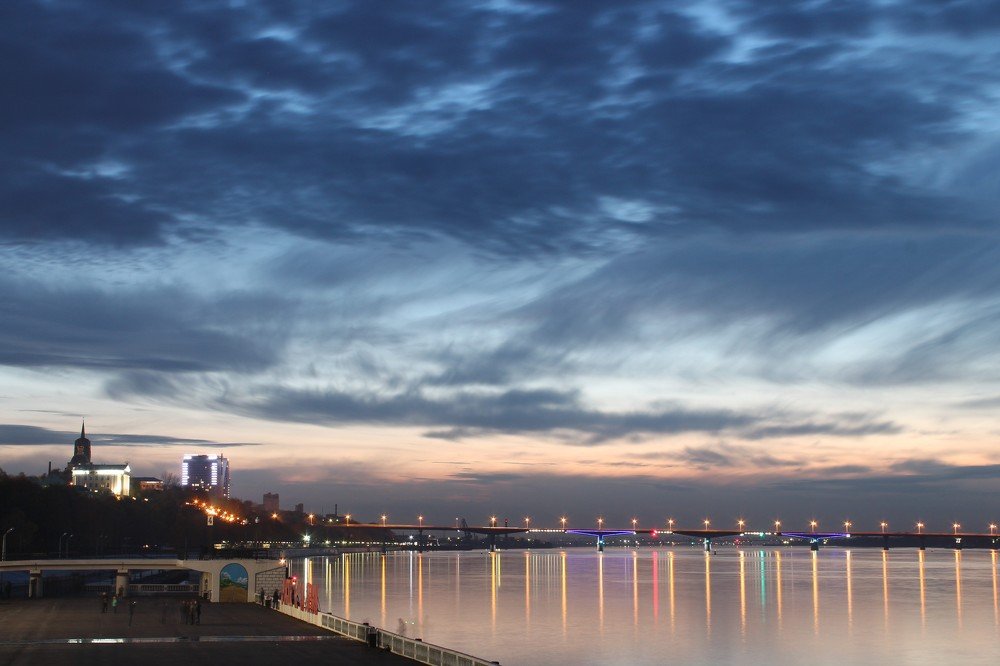 Закат над Камой