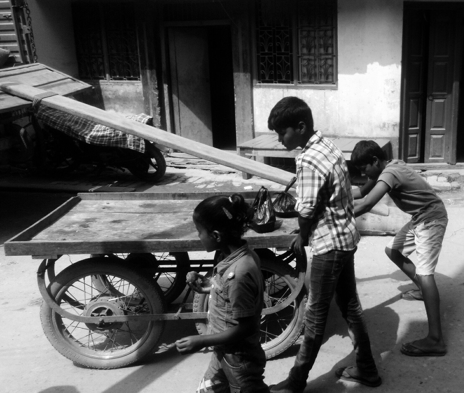 Child with fun