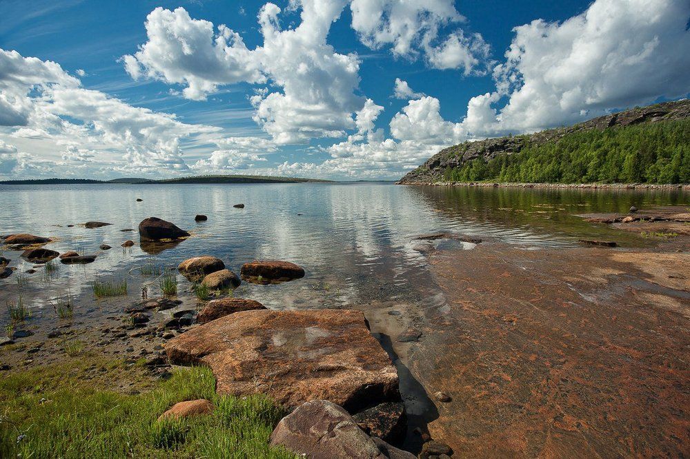 Погожий денек на Белом море.