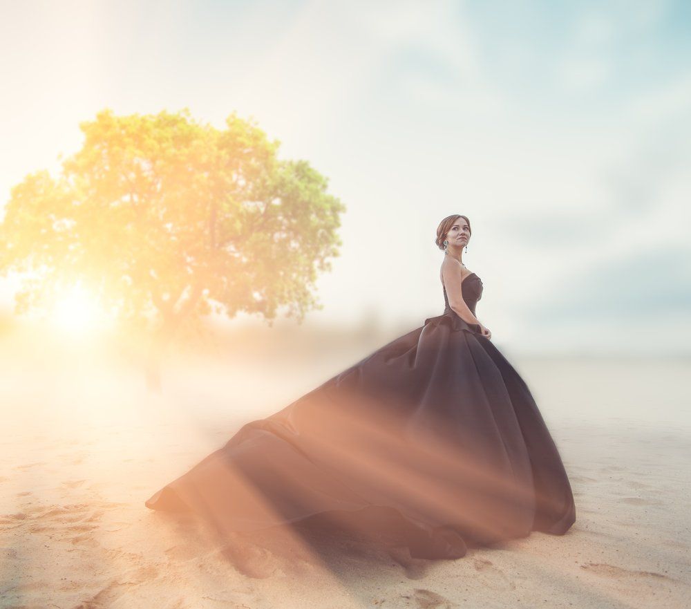 Дама в чёрном