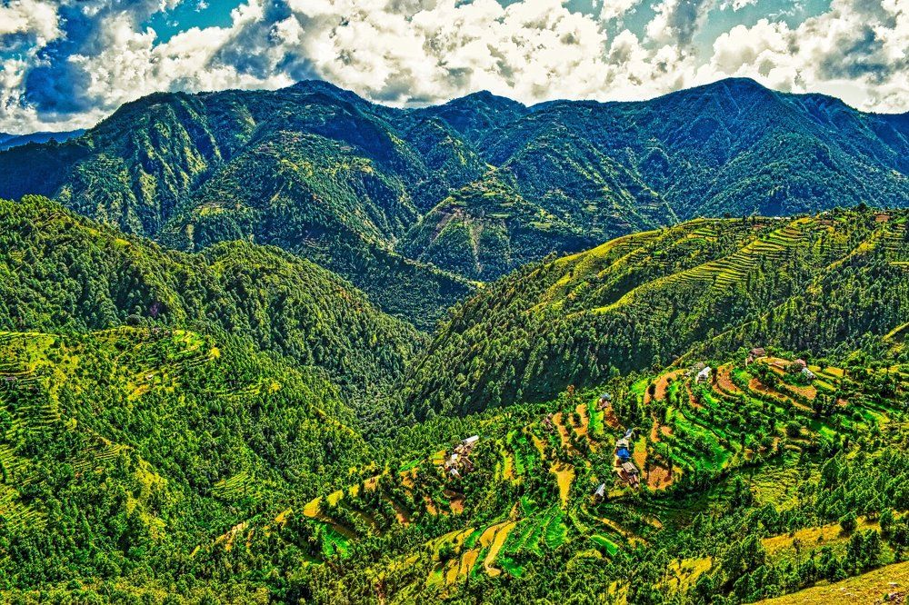 Typical Village Nepal