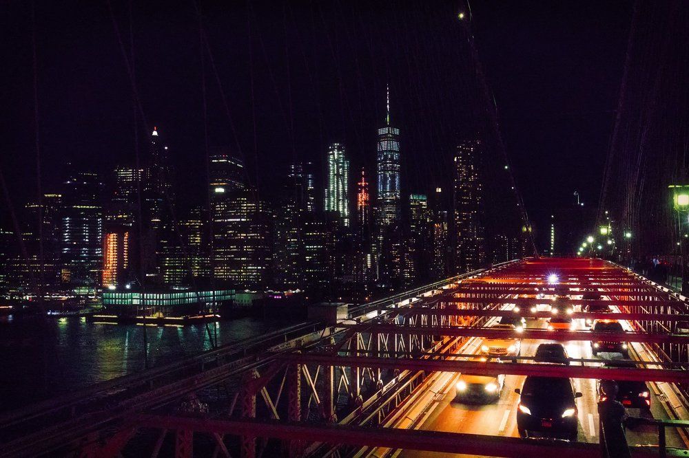 Ночной Манхэттен