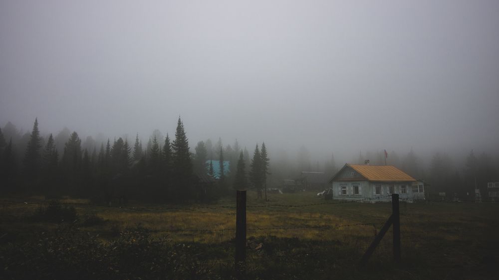 Горы в облаках