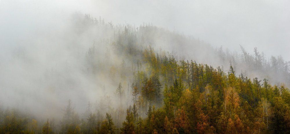 Алтай. Осенние туманы