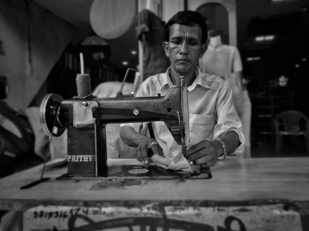 Man at work