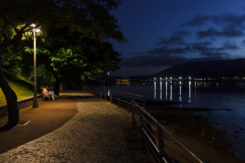 Летний вечер.