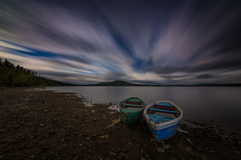 Лодки на Зюраткуле