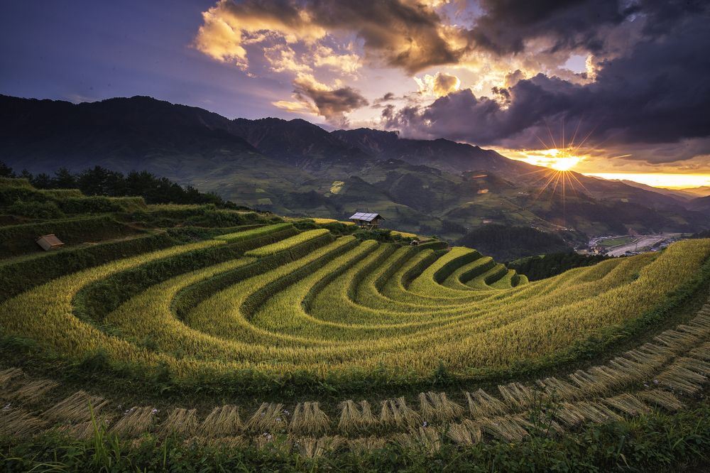 Sunset Muong Cang Chai