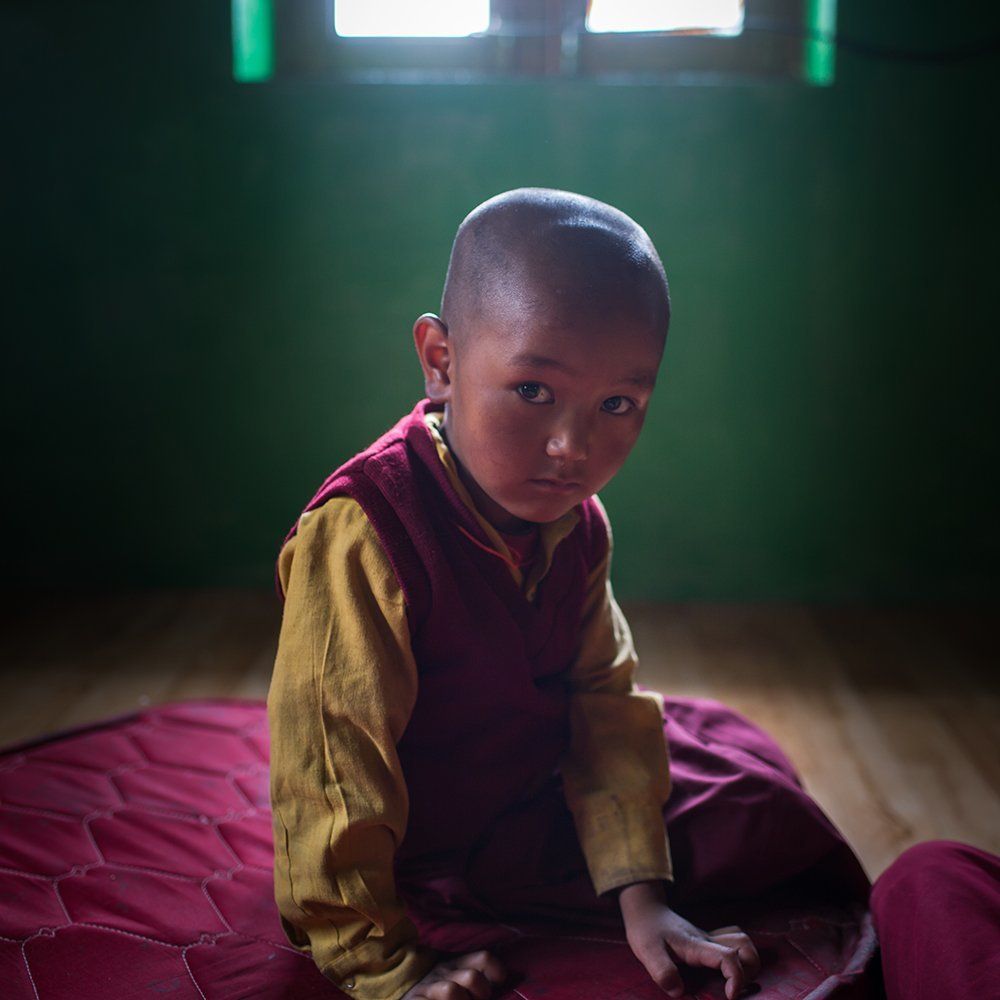 Молодой монах