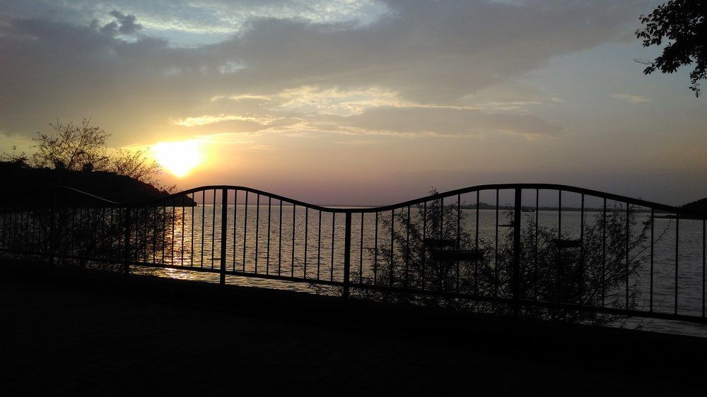 Sunset view captured in my phone