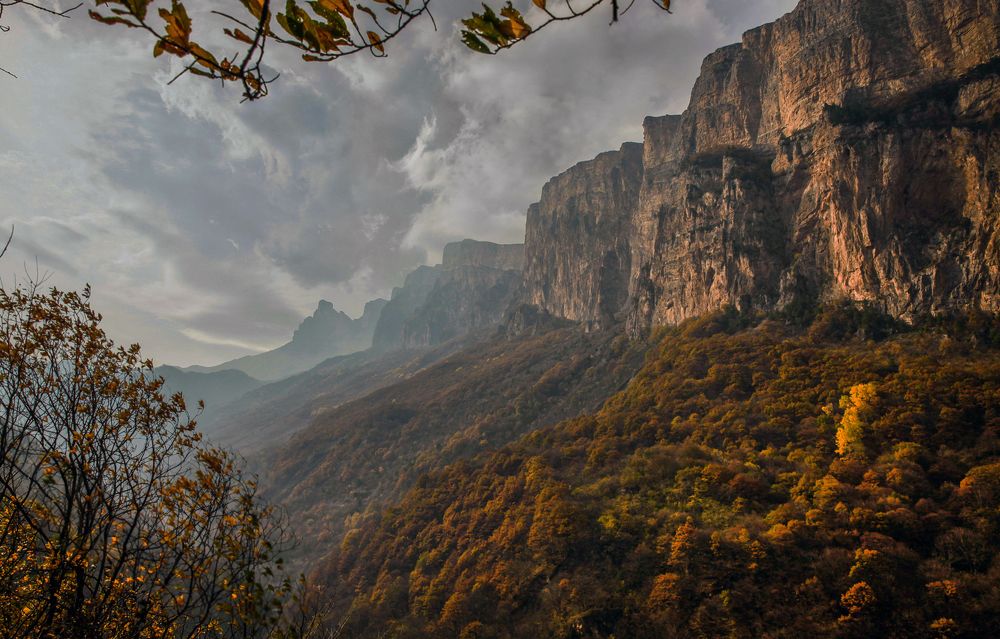 Горный пейзаж..