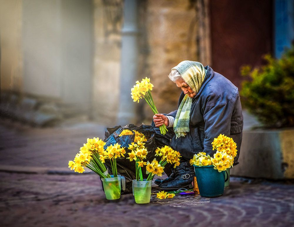 Цветочница.