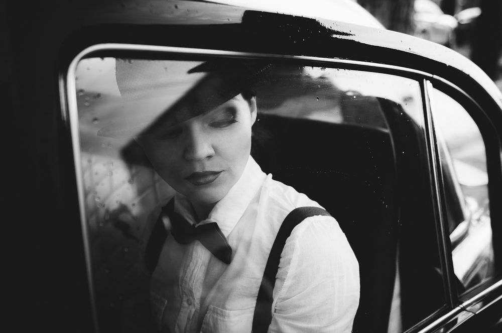 Девушка в шляпе