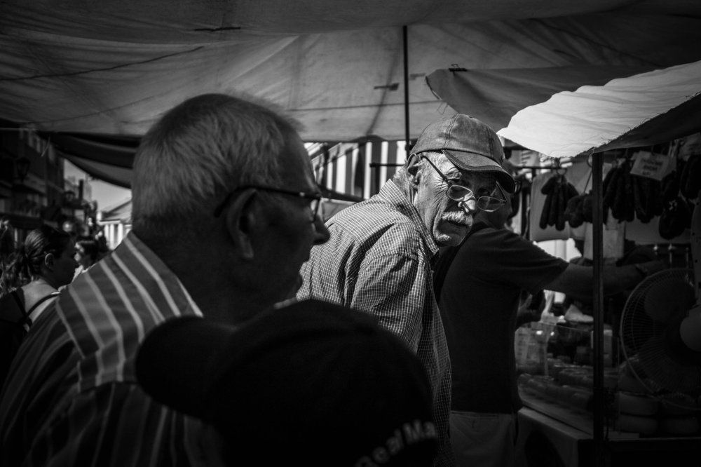 A look of the elderly