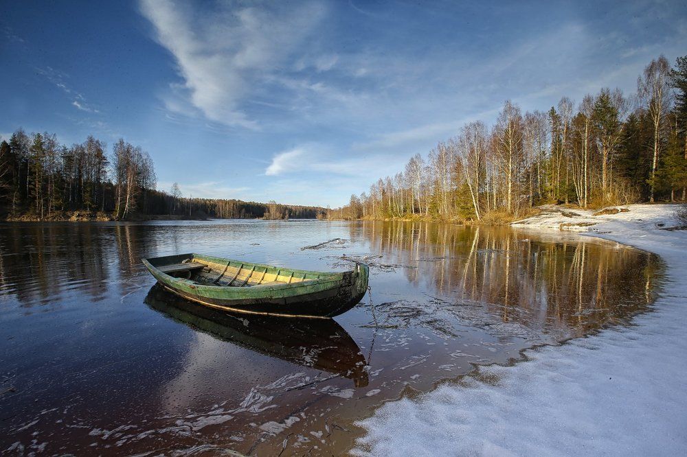Весна в Карелии