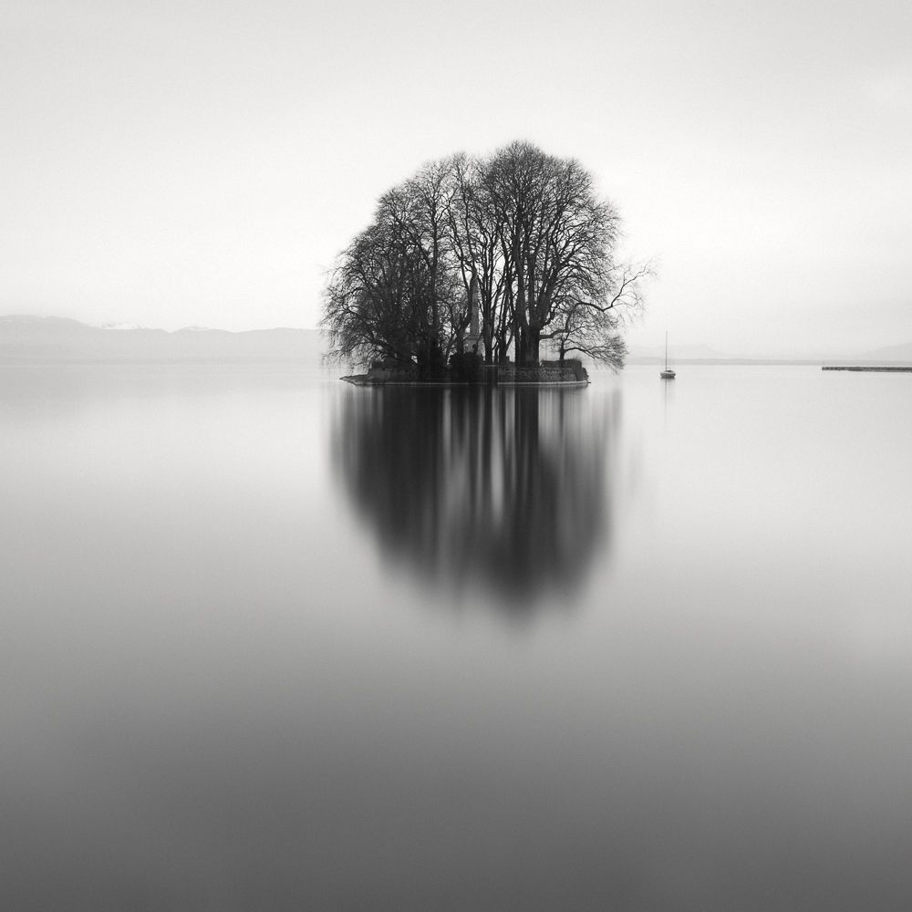 Island, Lake Geneva, Switzerland