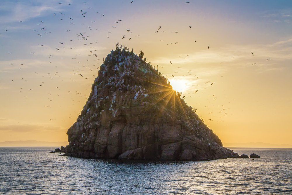 Закат в Калифорнии