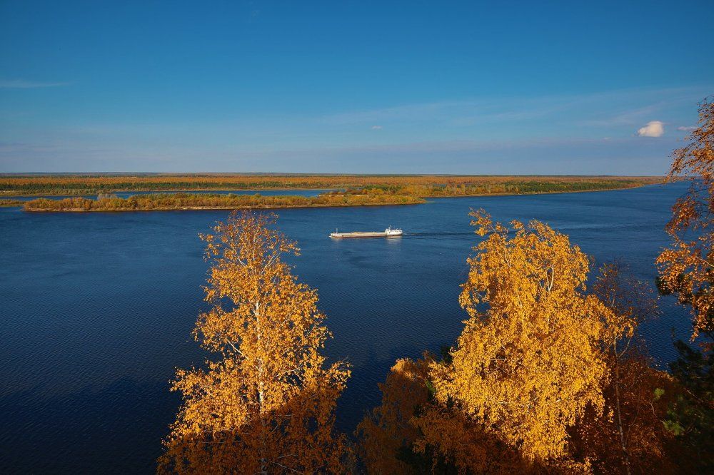 Волга в октябре
