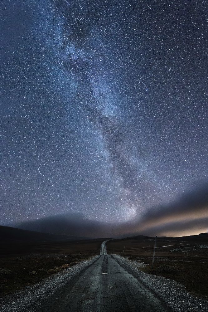 The way to Milky Way