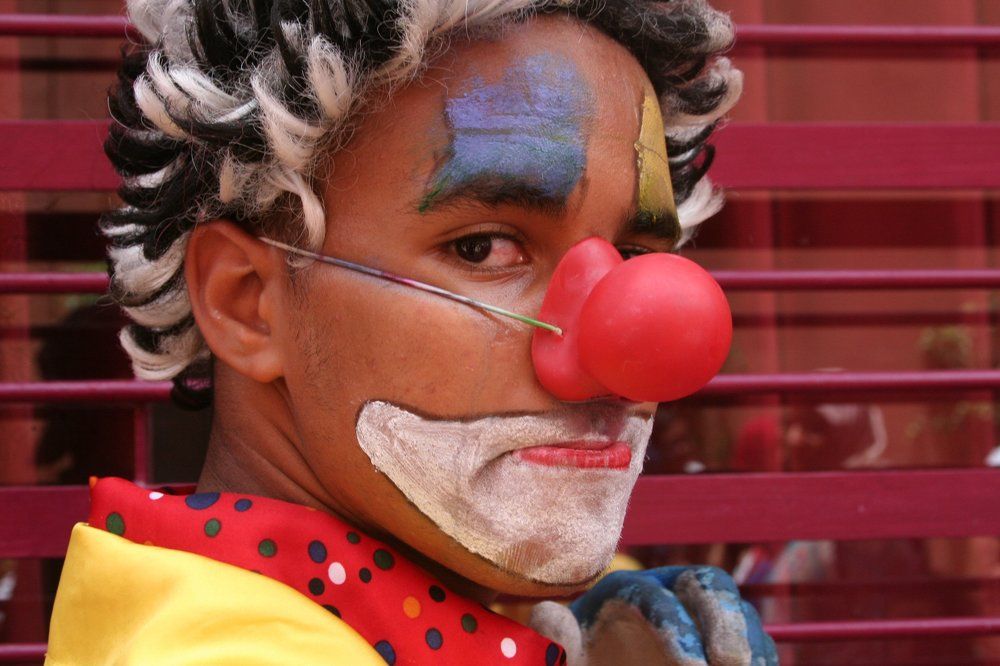 craying clown