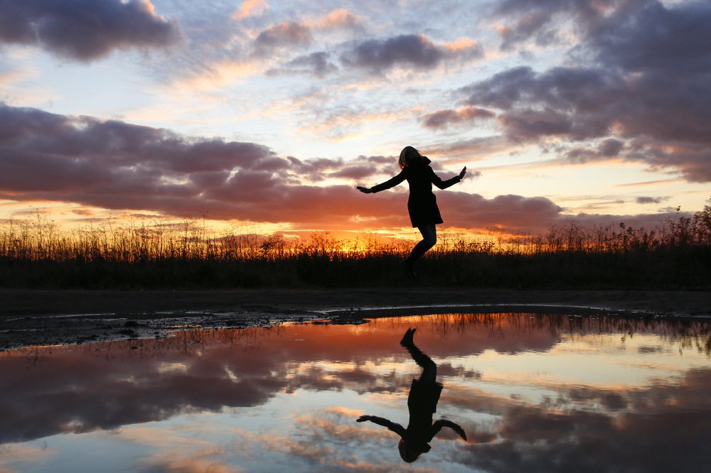 В осеннем закате