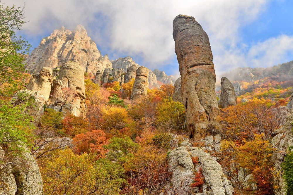 Каменные столбы Долины Привидений