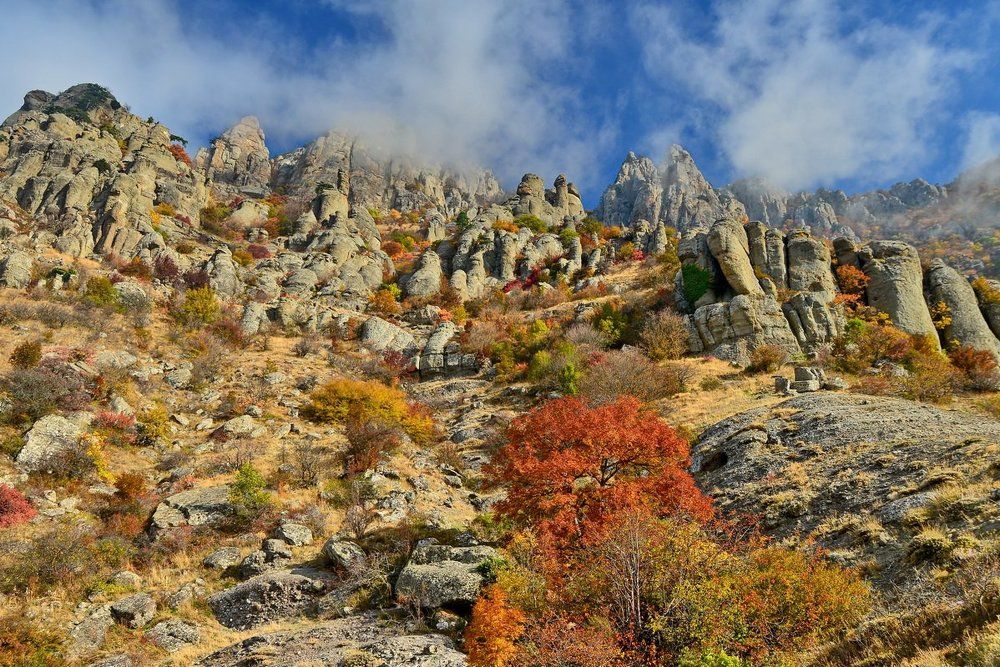 Долина Привидений в октябре