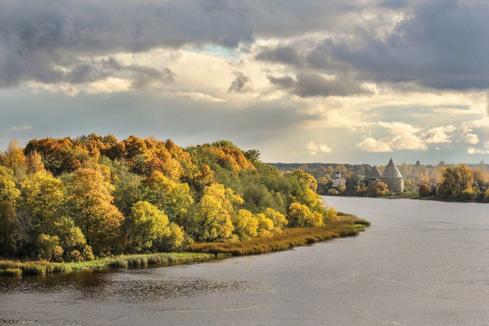 Осень на берегах.