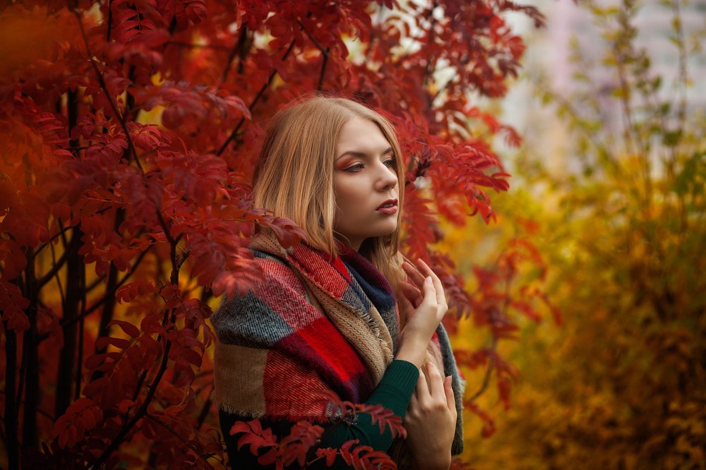 Портрет в красках осени.