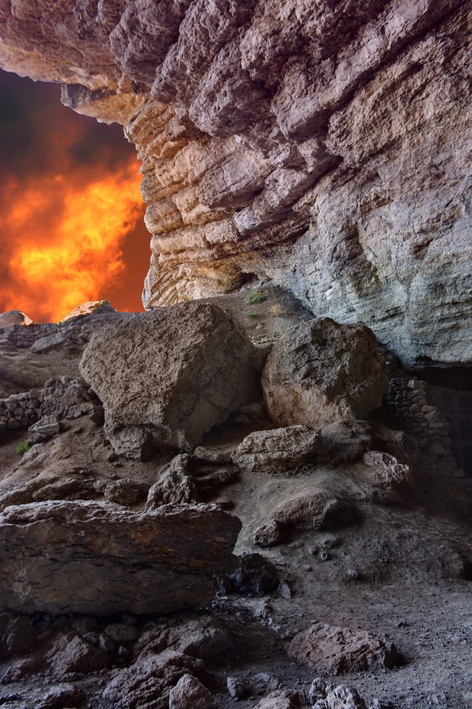 Огненное ущелье.