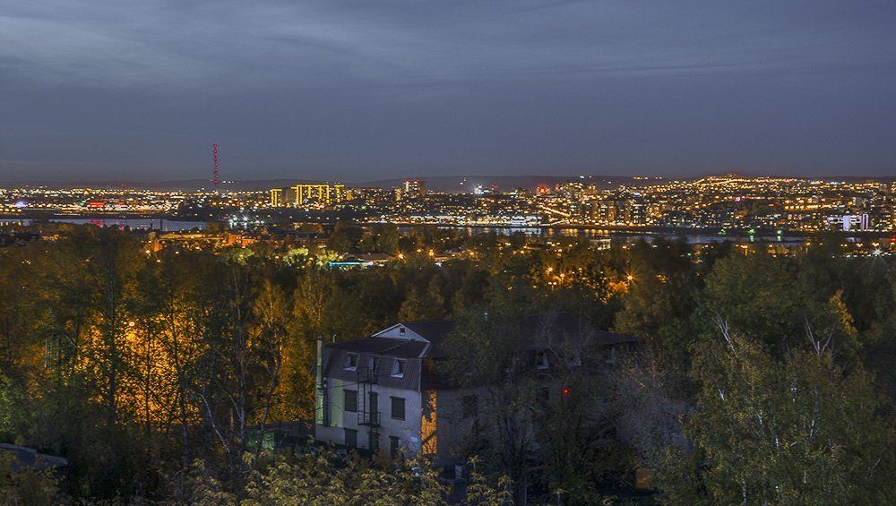 Сентябрьский вечер в Иркутске