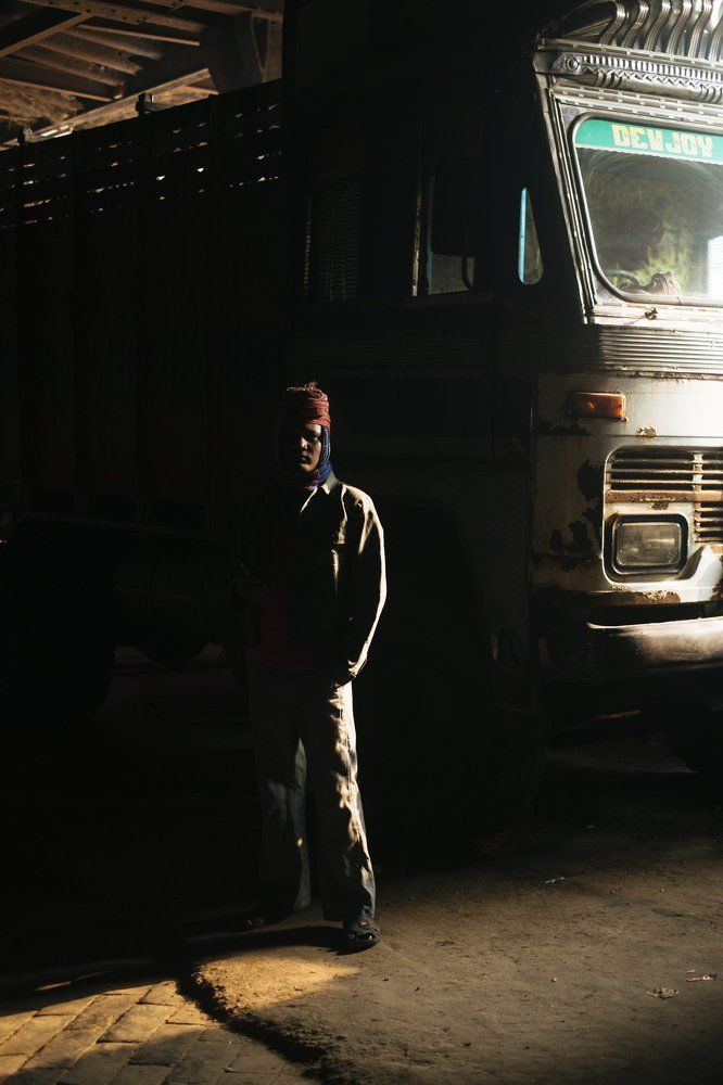 Индийский дальнобойщик