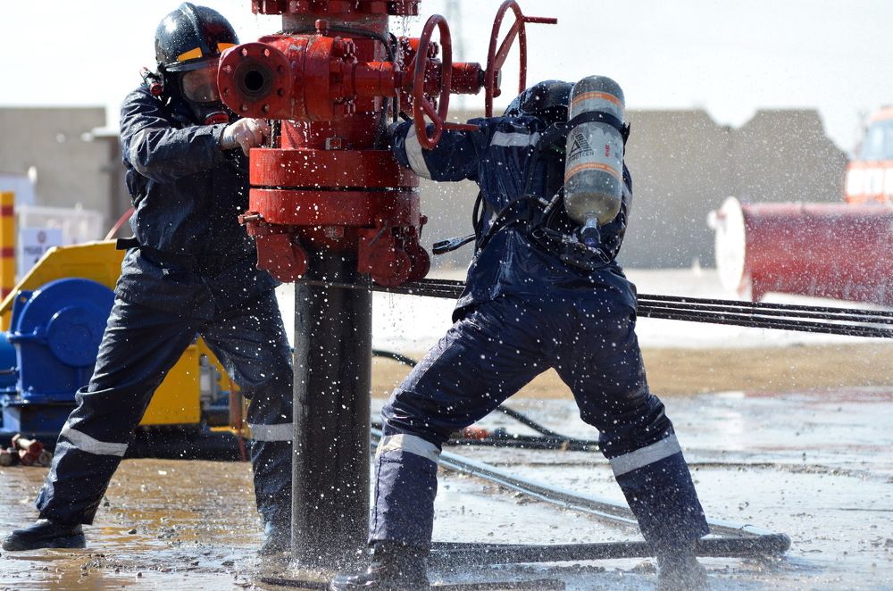 Авария на нефтяной скважине