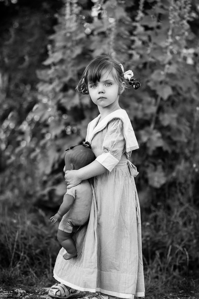 Look from the childhood