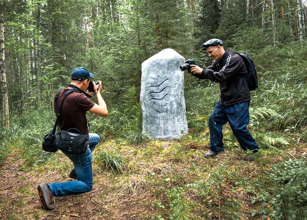 На сьёмке короткометражного фильма ,,Тришка,,