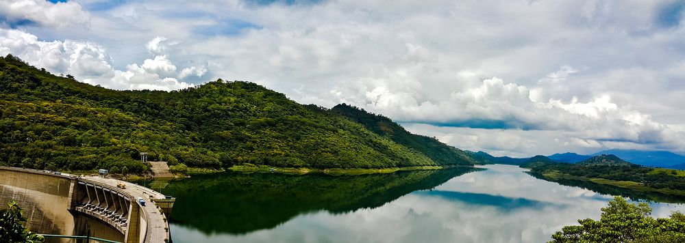REFLECTION -Victoria Dam ,Srilanka