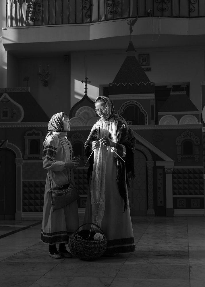 Выступление воскресной школы..