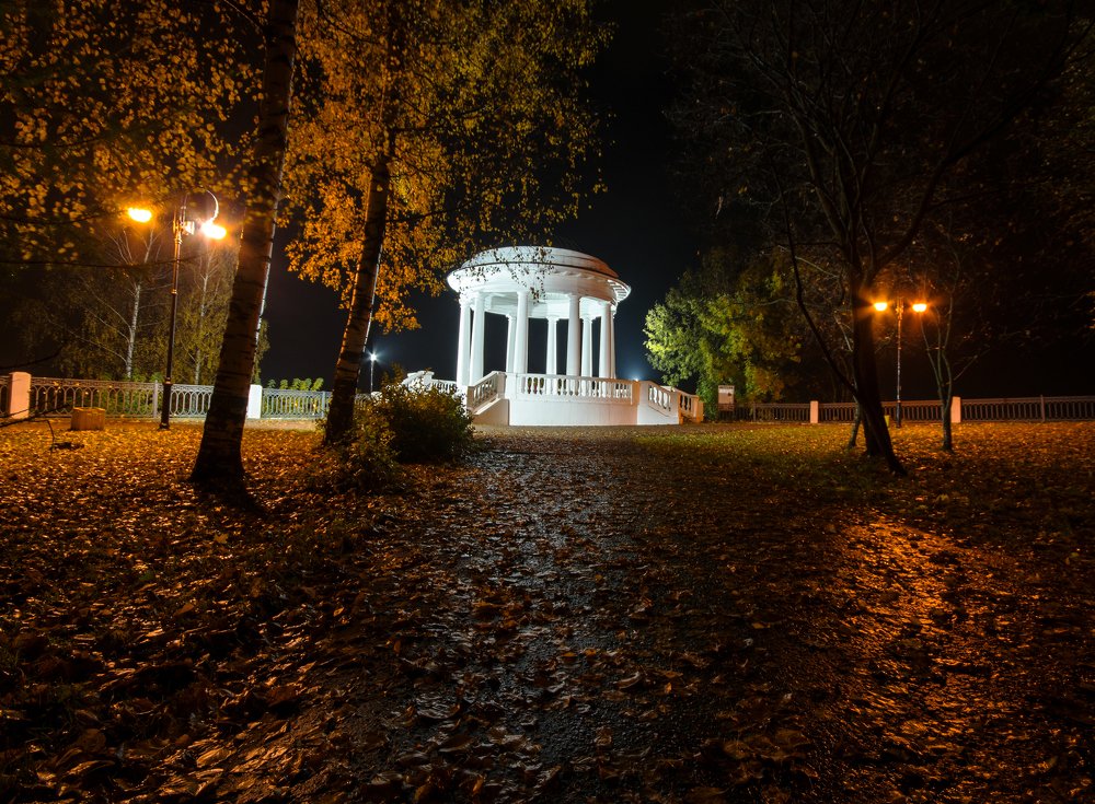 вечер в парке