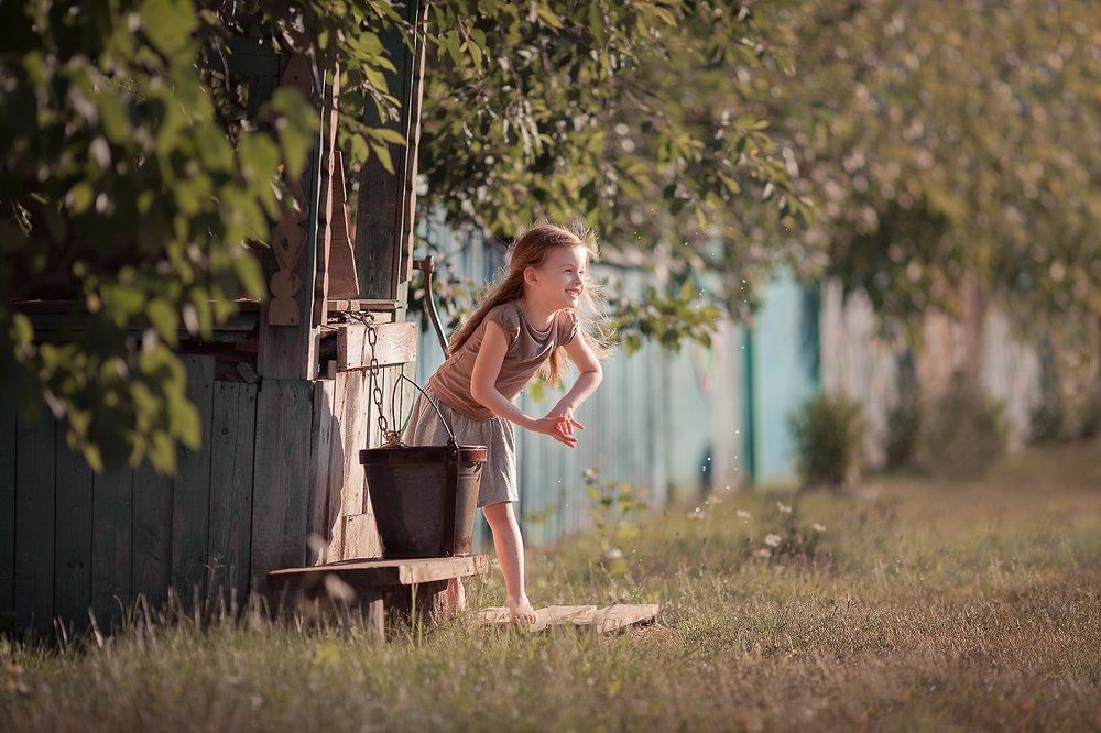 Лето в деревне