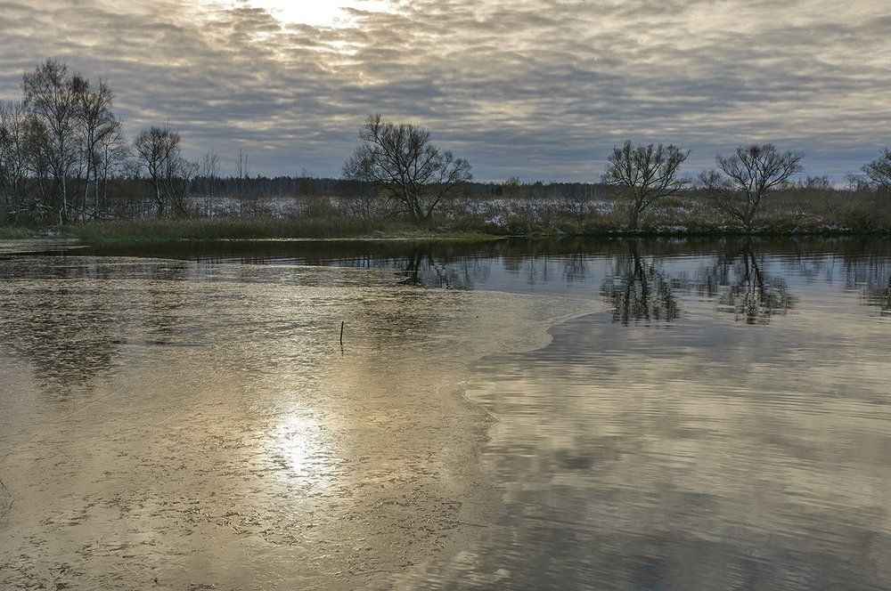 тонкая грань осени и зимы