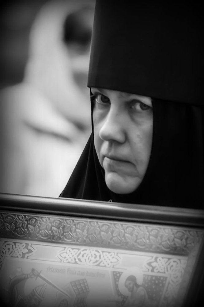 В монастыре