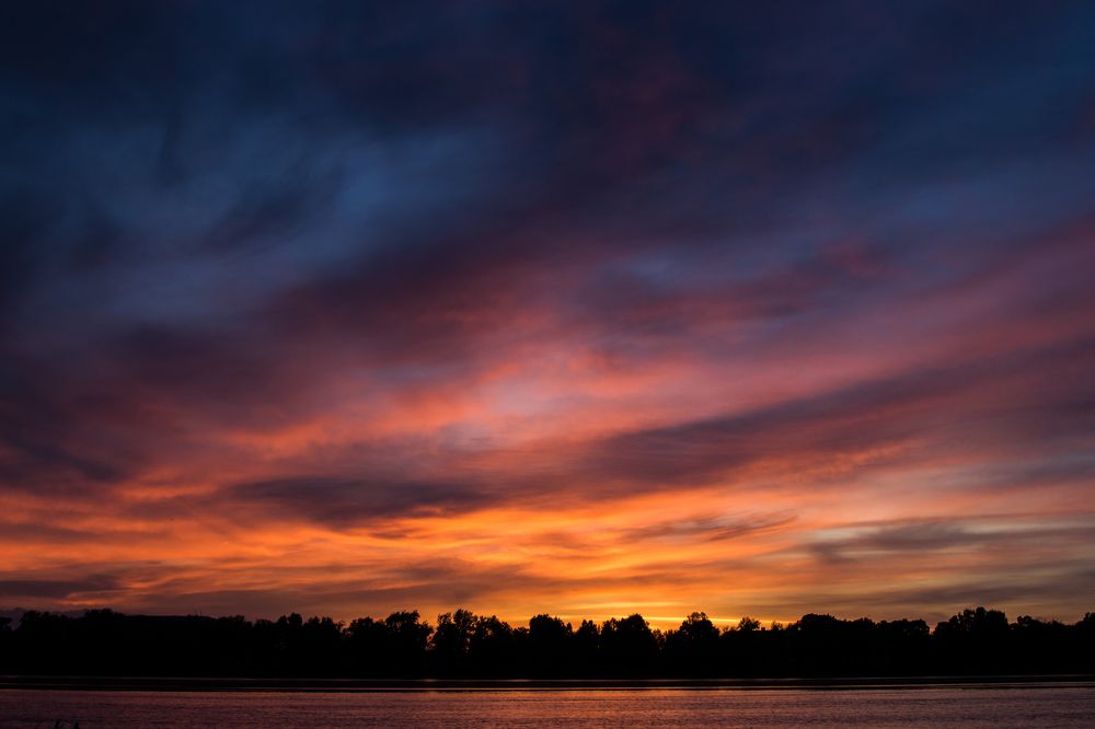 Закат над Волгой