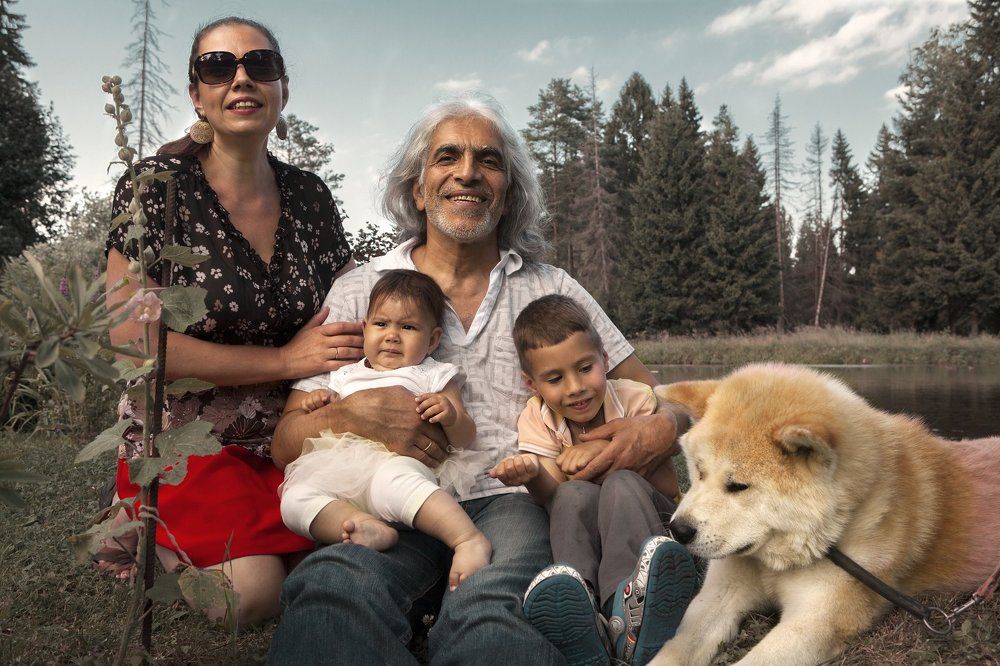 На прогулке