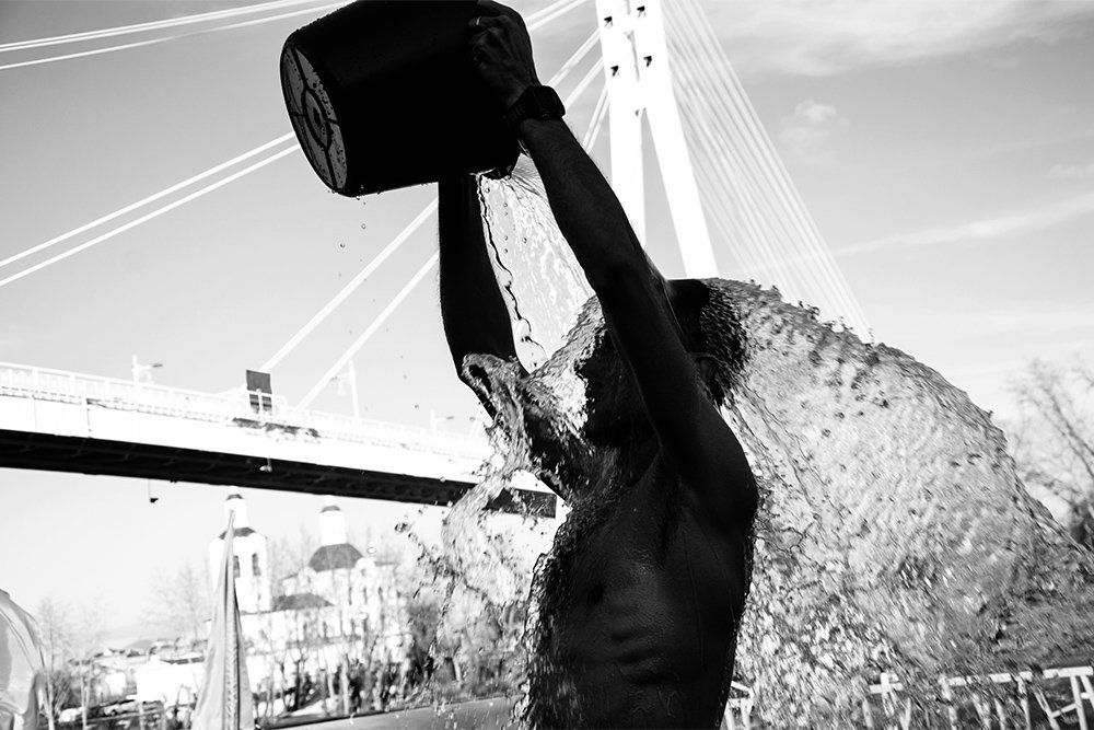 Жаркий день моржа