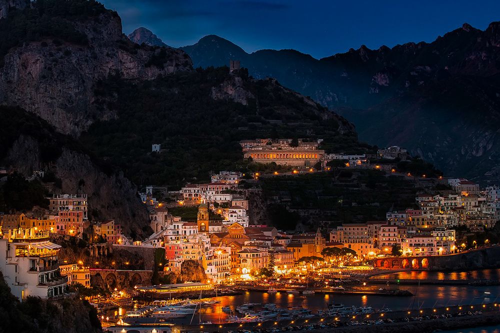 Вечерний Амальфи.