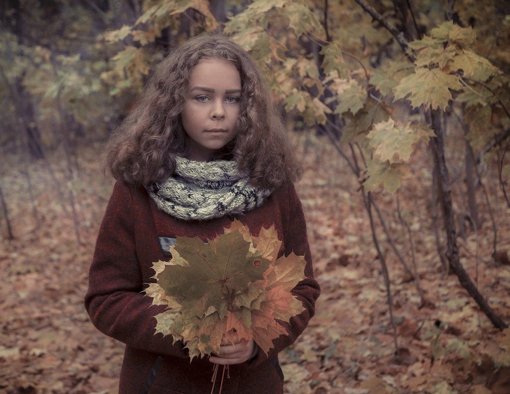 теплые краски