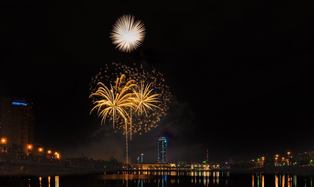 огненные цветы