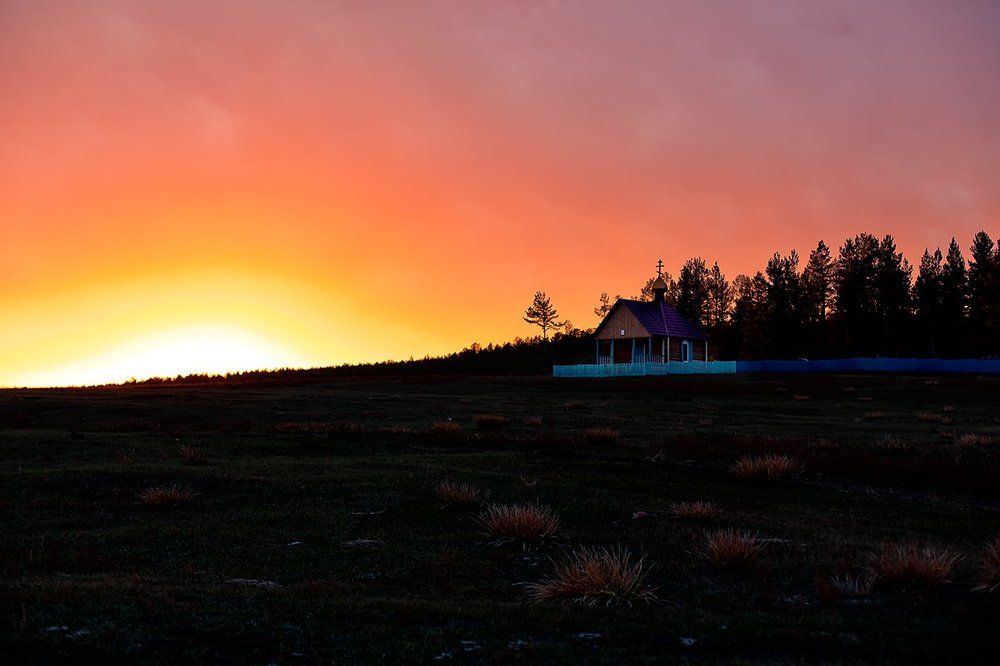 На закате сентября