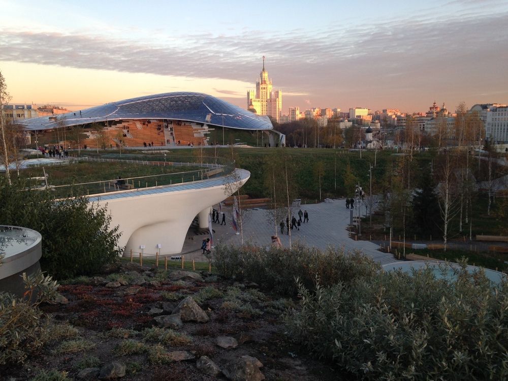 Москва, парк Зарядье