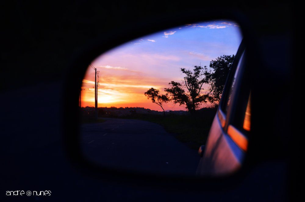 Sunrise in the mirrow